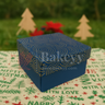 9x9x6 cm | Gold Printed Rigid Gift Box | Hamper Box | Pack of 1