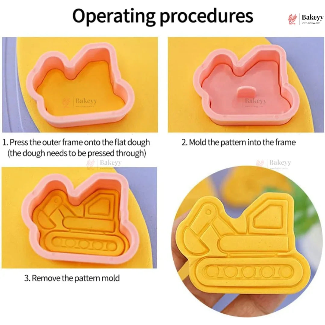 ConstructionVehicleThemeCookieCutter_EmbosserSet_2 - Bakeyy.com
