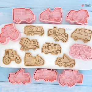 ConstructionVehicleThemeCookieCutter_EmbosserSet_3 - Bakeyy.com