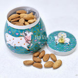 Dry Fruit Jar for Gifting | Designed Jar | Cow Print | - Bakeyy.com - India - {{ variant.name }}