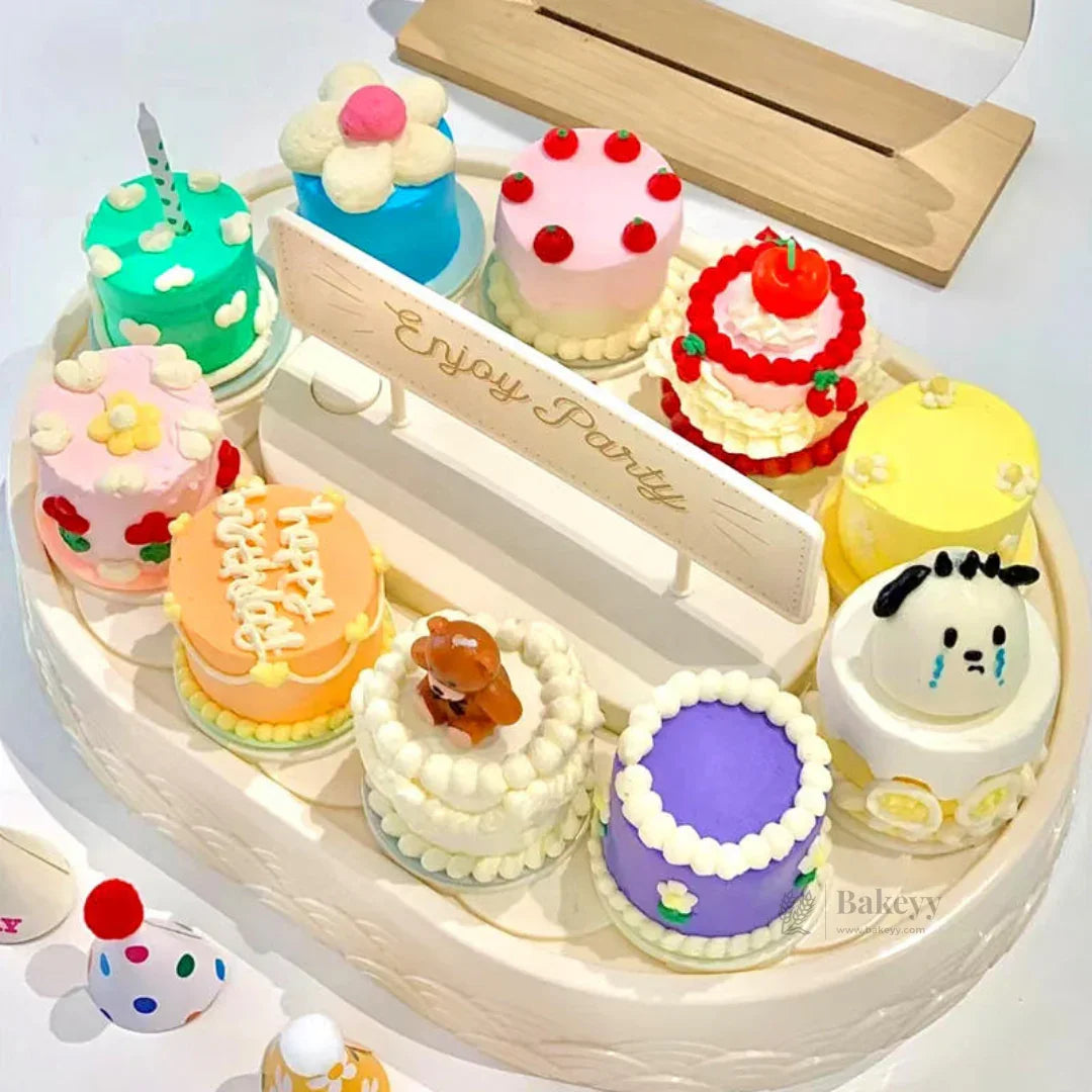 Automatic Rotating Dessert Display Stand | Conveyor Dessert Display Stand | 1 Piece