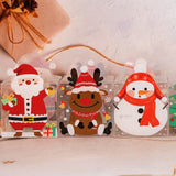 Christmas Goodie Box with Handle | Festive Treat & Gift Box | Pack of 10