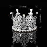 Luxury Plastic Crown Topper | Premium Cake Decoration | 1 Piece