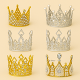 Luxury Plastic Crown Topper | Premium Cake Decoration | 1 Piece