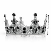 Luxury Plastic Crown Topper | Premium Cake Decoration | 1 Piece - Bakeyy.com - India - Luxury Plastic Crown Topper | Premium Cake Decoration | 1 Piece - Design 8 170.00