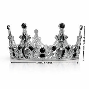 Luxury Plastic Crown Topper | Premium Cake Decoration | 1 Piece - Bakeyy.com - India - Luxury Plastic Crown Topper | Premium Cake Decoration | 1 Piece - Design 8 170.00