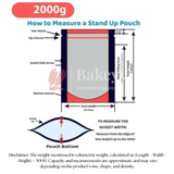 Kraft Zip Lock Pouch | Brown | Standing Pouch | Pack of 100