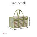 Green Wooden baskets | 1 Piece