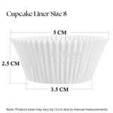 5 Multi Colour Cupcake Liners | Baking Cup | Pack of 500