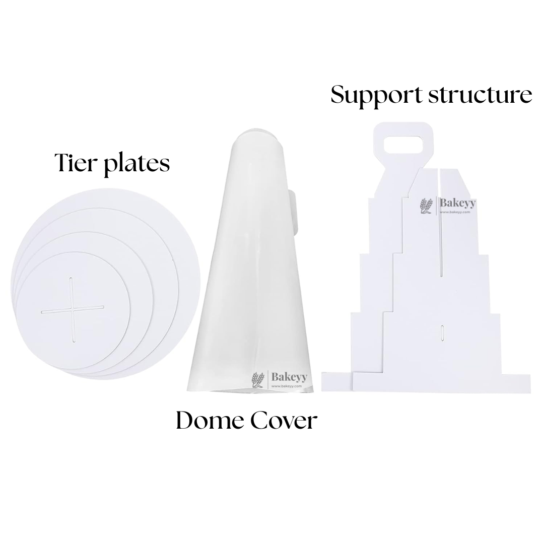 Cupcake Stand With Transparent Dome Cover