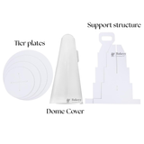 Cupcake Stand With Transparent Dome Cover