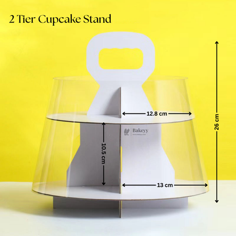 Cupcake Stand With Transparent Dome Cover