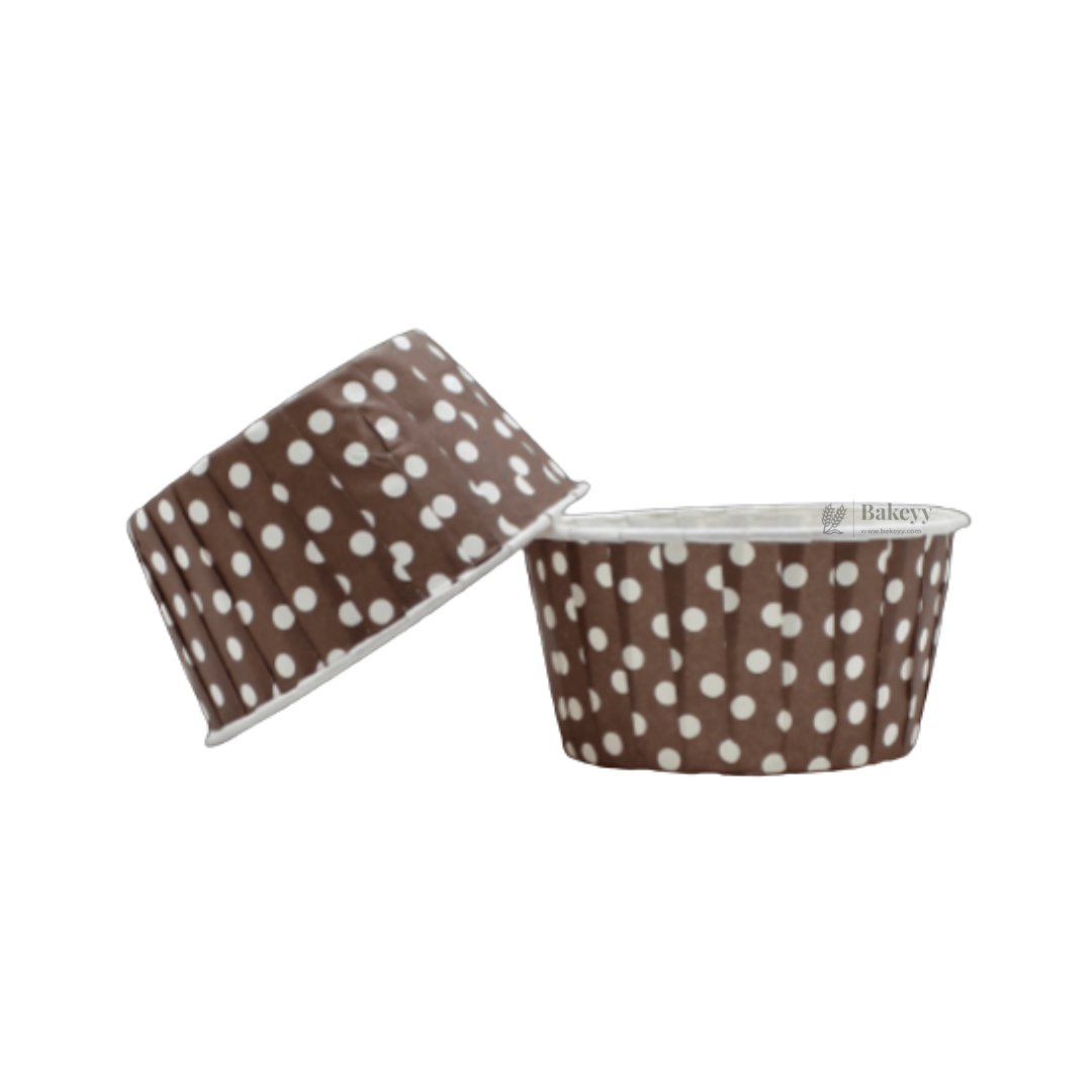 Polka Dot Muffin Cup | Curl Edge | Cupcake Liner | Pack of 100