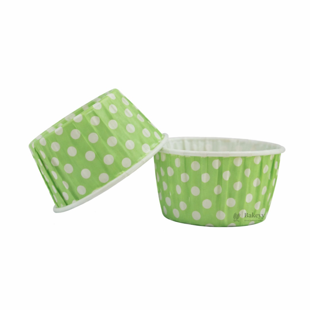 Polka Dot Muffin Cup | Curl Edge | Cupcake Liner | Pack of 100