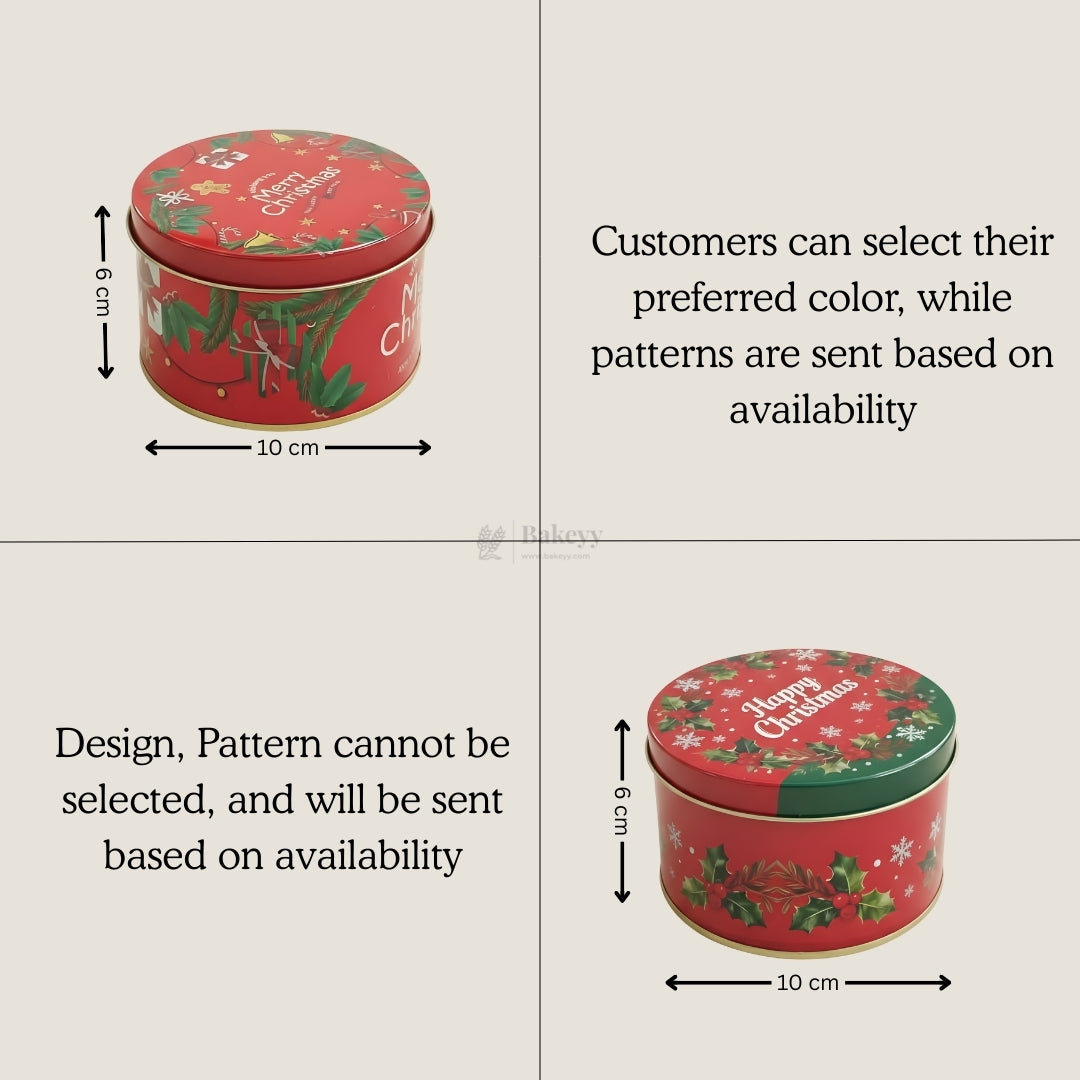 Christmas Print Dream Tin Box