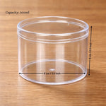 D70_300ml_D63_400ml_Acrylic_Transparent_Round_Food_Container_with_Lid_5 - Bakeyy.com