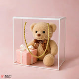 Transparent PVC Hamper Box with Rope Handle – 25x25x10cm Pack Of 10 - Bakeyy.com - India - Transparent PVC Hamper Box with Rope Handle – 25x25x10cm Pack Of 10 - Default Title