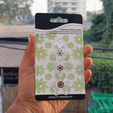 8 petal Daisy Flower Fondant Cutters Set | Pack of 4