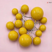 DecorativeFauxBallsCakeTopper - Bakeyy.com IN