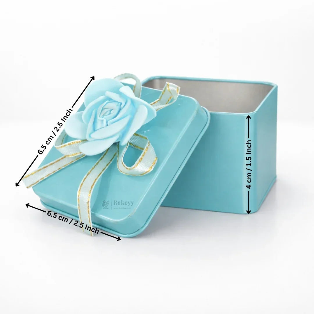 DecorativeMetalTinBoxwithRibbon_3 - Bakeyy.com