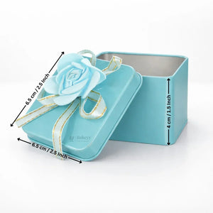 DecorativeMetalTinBoxwithRibbon_3 - Bakeyy.com