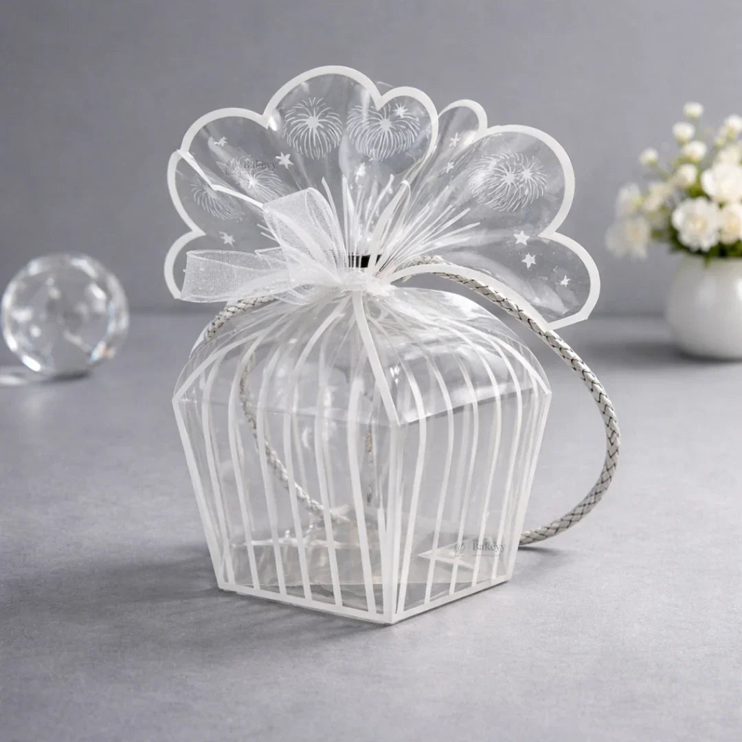 DecorativePVCGoodieBoxwithMatchingHandle_OrganzaRibbon_2 - Bakeyy.com