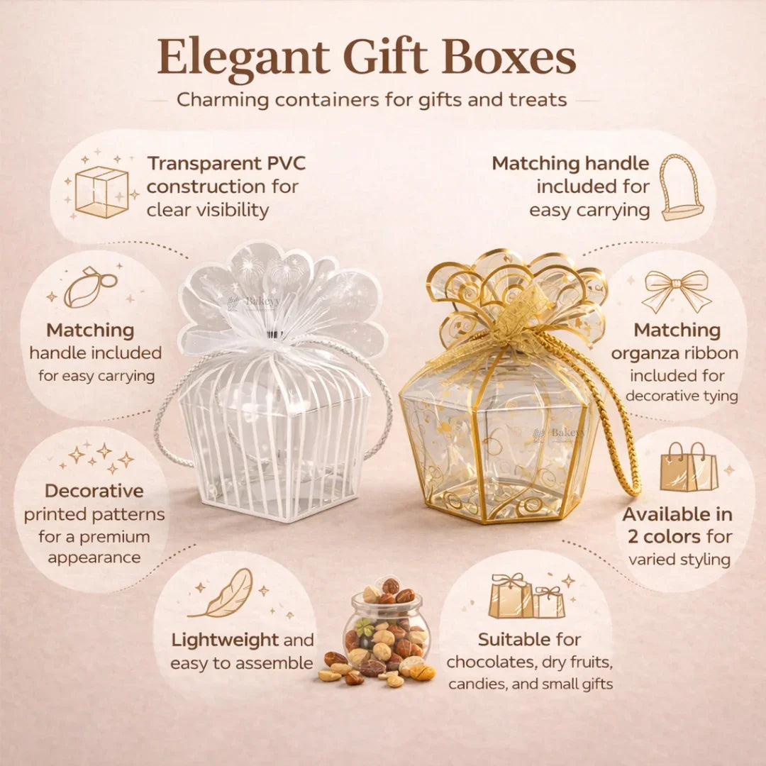 Decorative_PVC_Goodie_Box_with_Matching_Handle_Organza_Ribbon_5 - Bakeyy.com