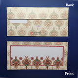 Designer Money Envelope Shagun Cover for Wedding and Festive Gifting | Pack of 10