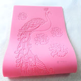Peacock Design Silicone Mould | Decorative Baking & Craft Mould | Food-Grade Silicone | Pack of 1
