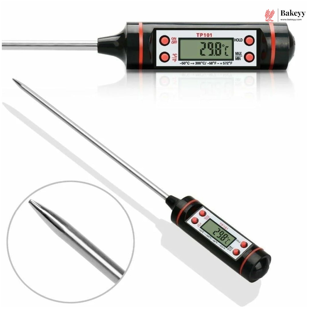 Digital Food Thermometer with Protective Case | TP 101 | Pack of 1