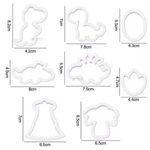 DinosaurMultiCutterSet - Bakeyy.com