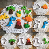 Dinosaur Multi Cutter Set | 8 Piece | Pack of 1