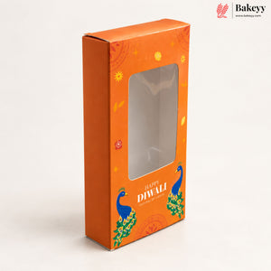 Diwali Theme Printed Chocolate Bar Box with Window | Multiple Designs | Pack of 10