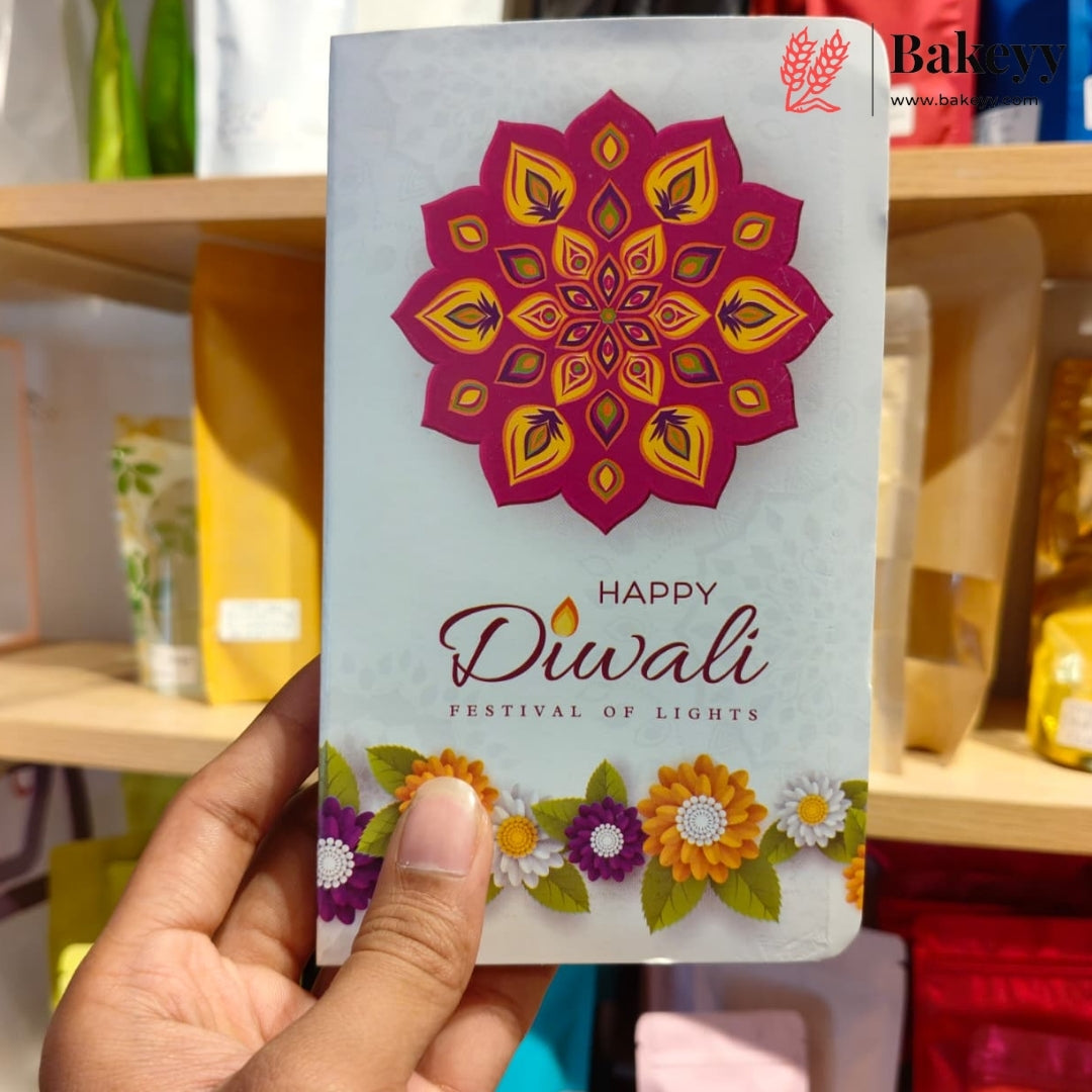 Diwali Special Chocolate Gift Box with Gold Tray | Premium Festival Gift Packaging | Pack of 6