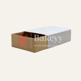 White Printed Slider Rigid Boxes, DIY Gift Box, Cookie Boxes, Biscuit Boxes | Pack of 10 - Bakeyy.com - India - White Printed Slider Rigid Boxes, DIY Gift Box, Cookie Boxes, Biscuit Boxes | Pack of 10 - Default Title