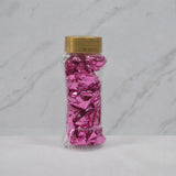 Metallic Leaf Flakes | Multiple colors | Cake Decoration & Dessert Garnish | Pack of 1