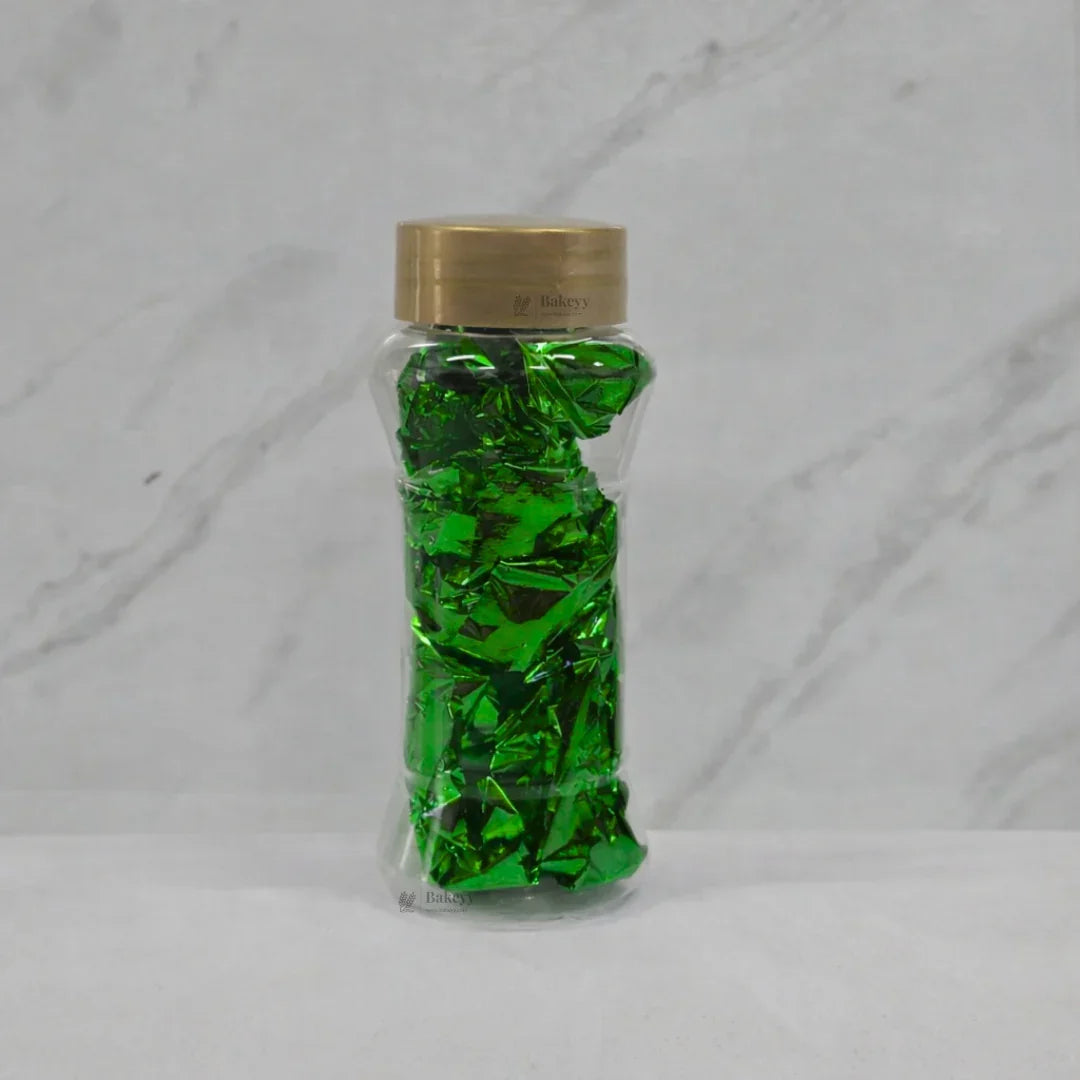 Metallic Leaf Flakes | Multiple colors | Cake Decoration & Dessert Garnish | Pack of 1