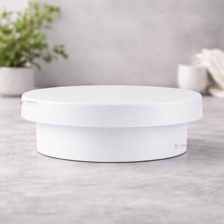 Electric Cake Decorating Turntable | Small & Large | Dual Design | 2 Color Options | Display and Baking Essentials | Pack of 1