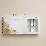 Elegant Floral Chocolate Gift Box with Inner Tray | Gift Box | Multipurpose Box | Pack of 10