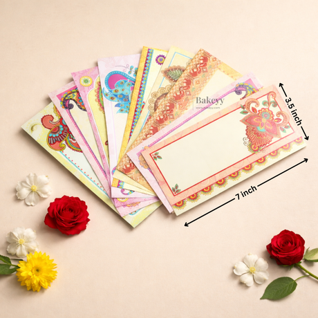 Indian Motif Designs Shagun Envelopes