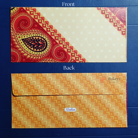 Indian Motif Designs Shagun Envelopes