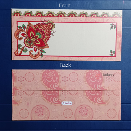 Indian Motif Designs Shagun Envelopes