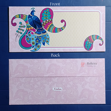 Indian Motif Designs Shagun Envelopes