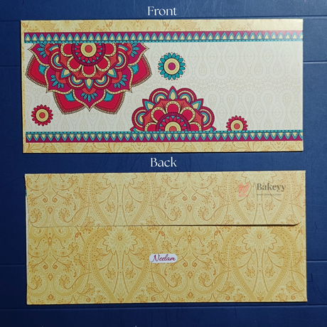 Indian Motif Designs Shagun Envelopes