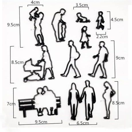 Family Theme Cookie Cutter Set | Silhouette Collection | Pack of 1 