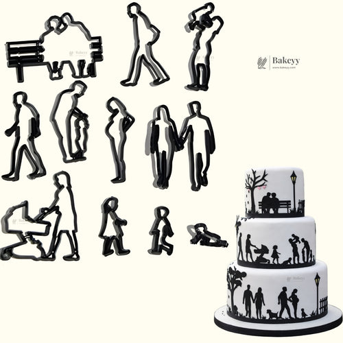 Family Theme Cookie Cutter Set | Silhouette Collection | Pack of 1 