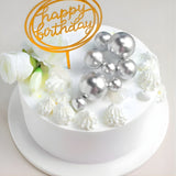Decorative Faux Balls Cake Topper | Cake Decor | Craft & Décor Fillers | Mixed Sizes