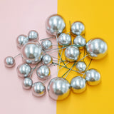 Decorative Faux Balls Cake Topper | Cake Decor | Craft & Décor Fillers | Mixed Sizes