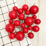 Decorative Faux Balls Cake Topper | Cake Decor | Craft & Décor Fillers | Mixed Sizes