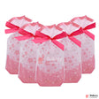 23.5x15cm Red Flower Plastic Stand Up Treat Favor Bags Gift Wrapper Bags for Candy Cookie Chocolate | Pack of 50 | - Bakeyy.com - India - 23.5x15cm Red Flower Plastic Stand Up Treat Favor Bags Gift Wrapper Bags for Candy Cookie Chocolate | Pack of 50 | - Default Title